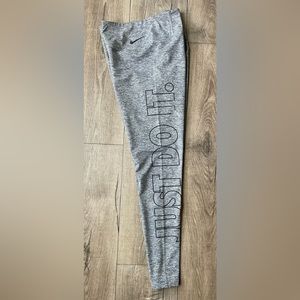 Gray Nike leggings